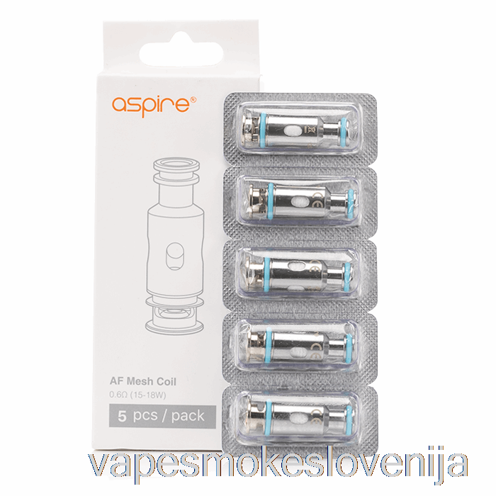 Vape Za Enkratno Uporabo Aspire Af Nadomestne Tuljave 0,6 Ohm Mrežaste Tuljave